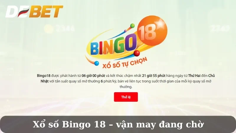 Xổ số Bingo 18
